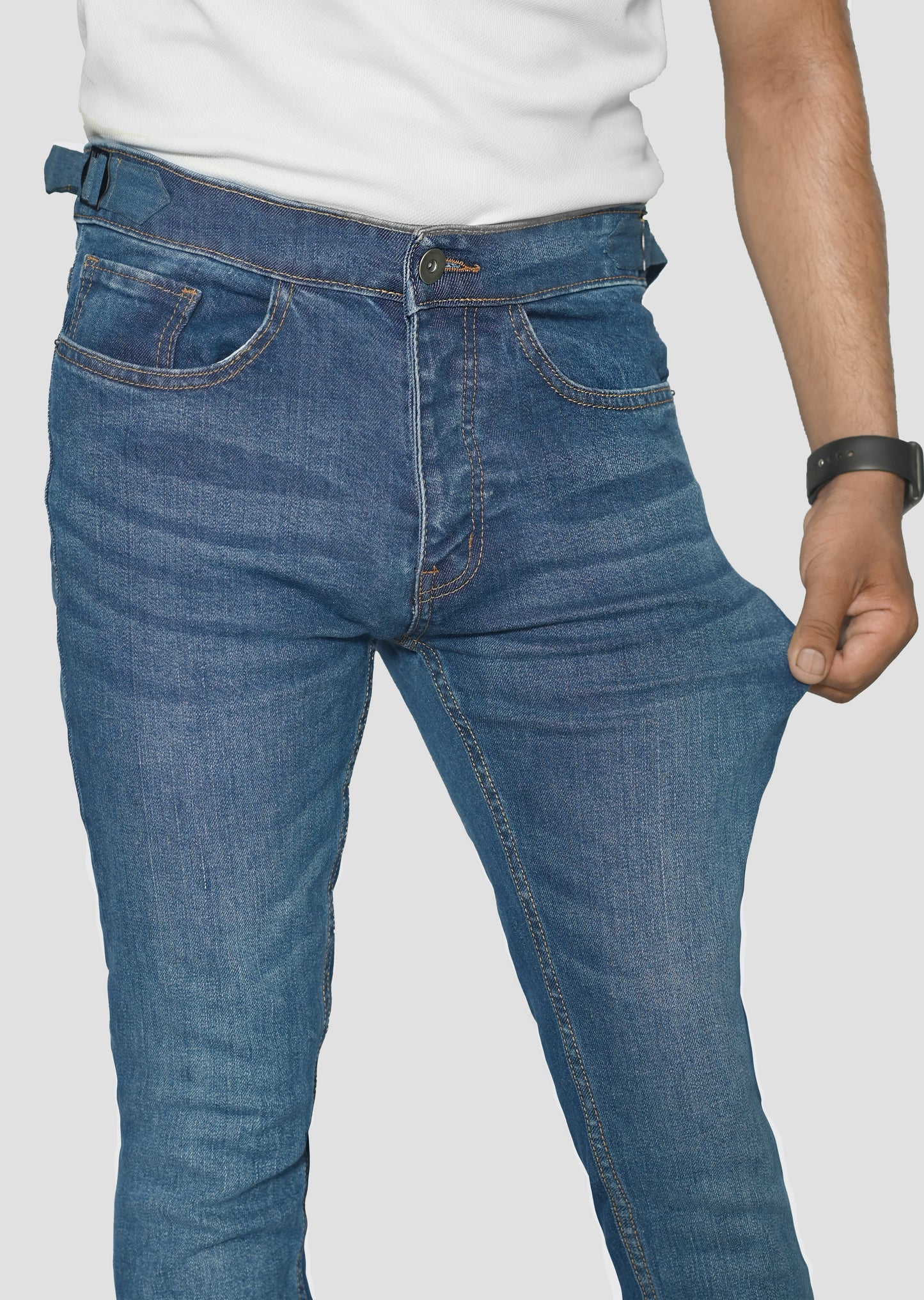 Slim Fit Ocean Blue |Genius Jeans™