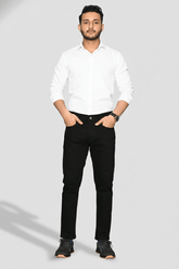 Onyx Black Genius Jeans™ – Straight Fit