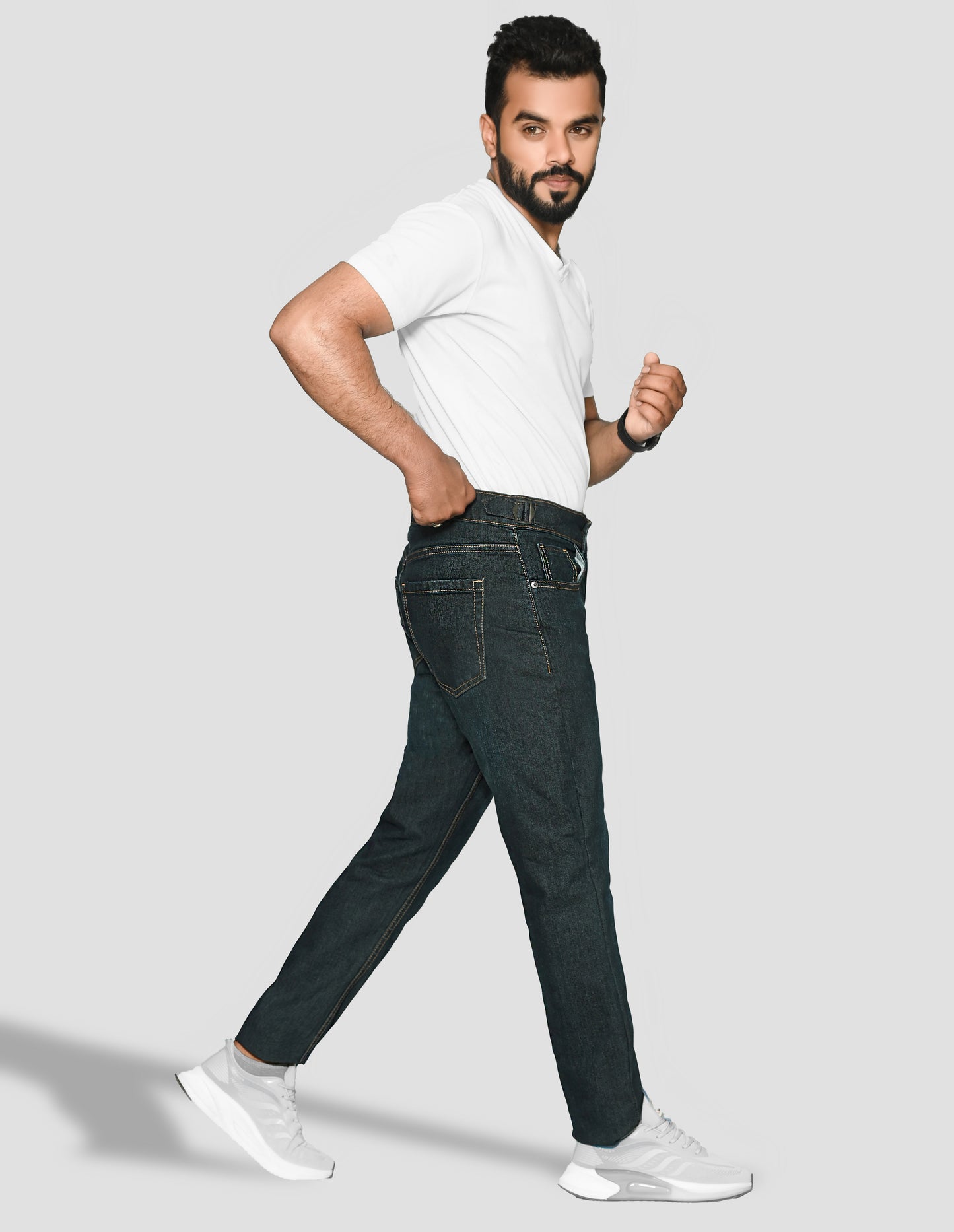 Slim Fit Bottle Green |Genius Jeans™