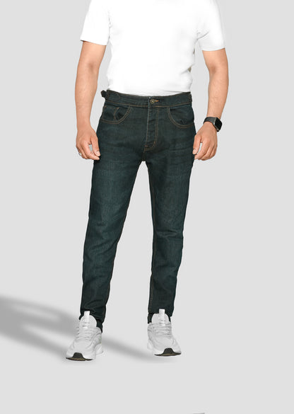 Slim Fit Bottle Green |Genius Jeans™